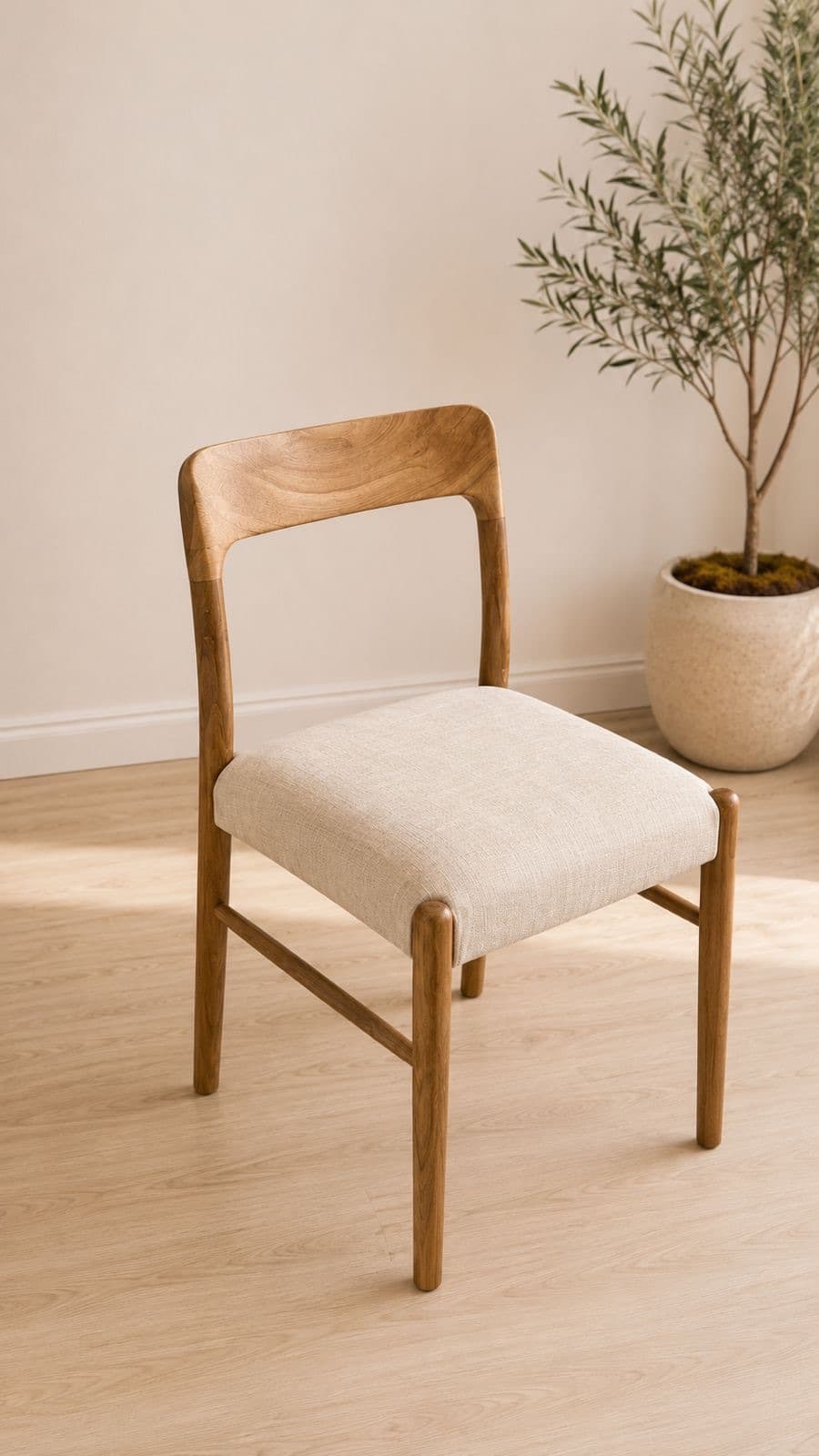 Silla Moller Tapizada